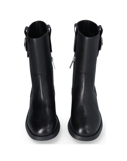 Bottines Yogi en Cuir noires