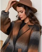 Manteau Margot choco