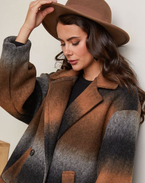 Manteau Margot choco