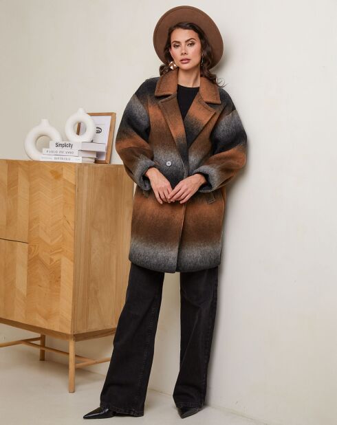 Manteau Margot choco