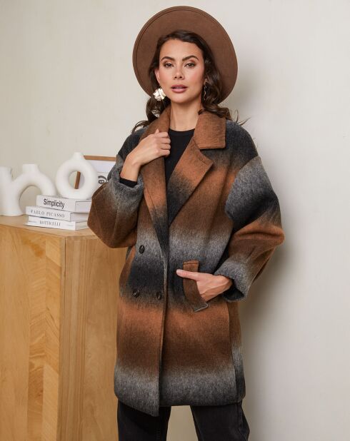 Manteau Margot choco