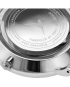 Montre en Acier argentée