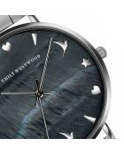 Montre en Acier argentée