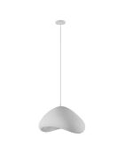 Suspension Wabi Sabi Quiet Current blanche - 14x3 cm