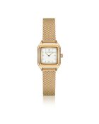 Montre en Acier mesh dorée
