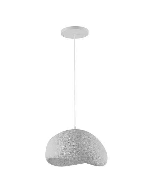 Wabi Sabi Emberstill witte hanglamp - 14x3 cm