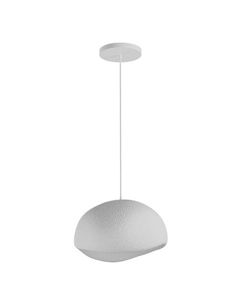 Suspension Wabi Sabi Emberstill blanche - 14x3 cm