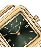Montre en Acier mesh dorée