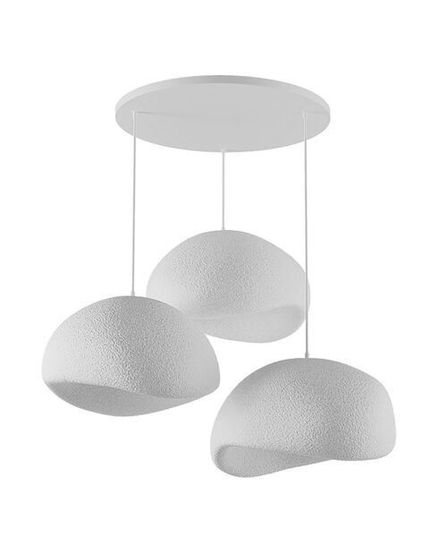 Lampadario bianco Wabi Sabi Haze & Hues - 30x3 cm