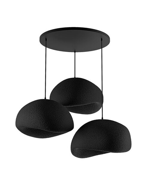 Lustre Wabi Sabi Haze & Hues noir - 30x3 cm