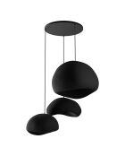Lustre Wabi Sabi Stillforms noir - 30x3 cm