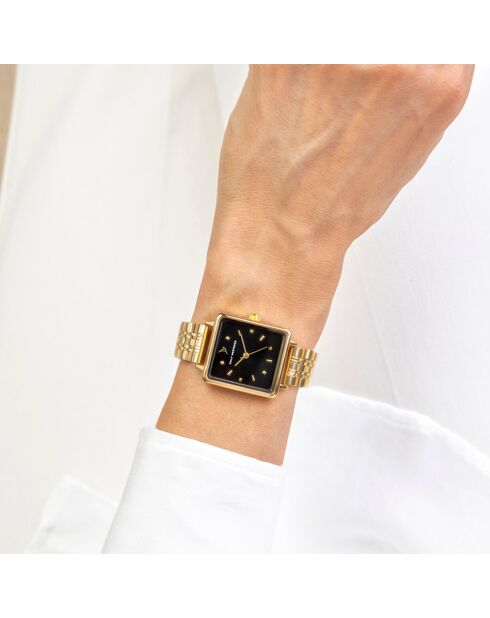 Montre en Acier dorée