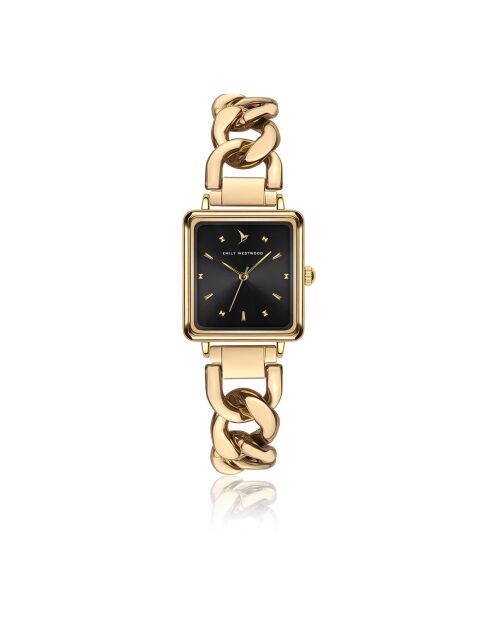 Montre en Acier dorée
