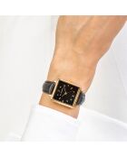 Montre en Cuir noire