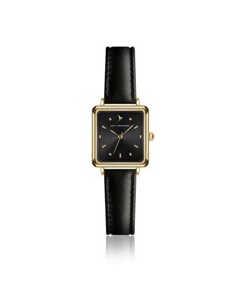 Montre en Cuir noire