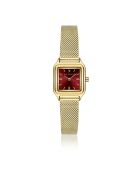 Montre en Acier mesh dorée