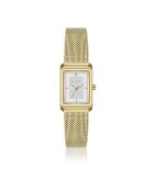 Montre en Acier mesh dorée