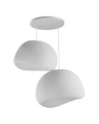 Lustre Wabi Sabi Dustfalls blanc - 30x3 cm