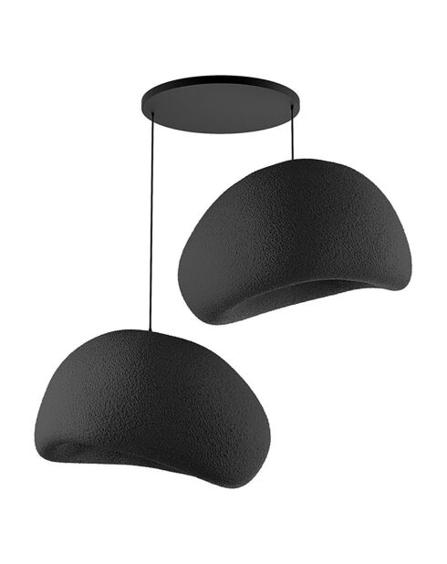 Lustre Wabi Sabi Dustfalls noir - 30x3 cm