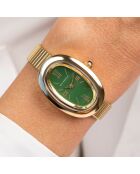 Montre en Acier dorée