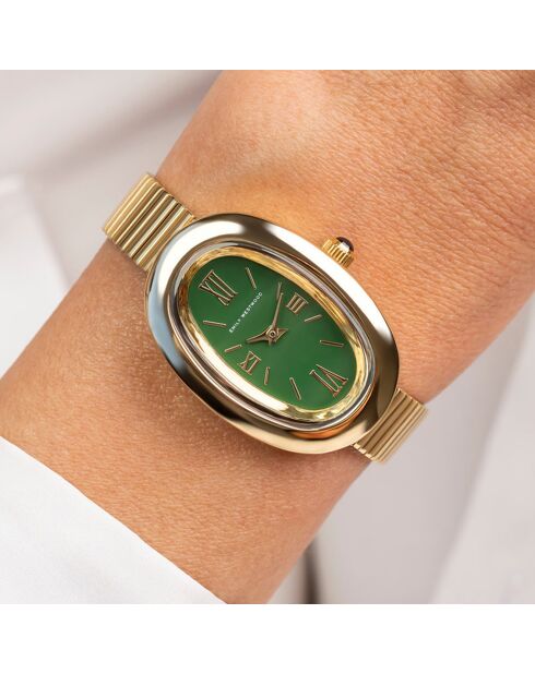 Montre en Acier dorée