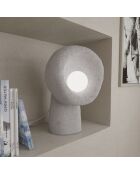 Lampe de Table Wabi Sabi Echo gris béton - 150x8 cm
