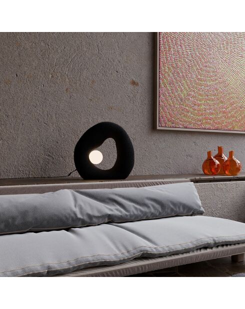 Lampe de Table Wabi Sabi Pond noire - 150x8 cm