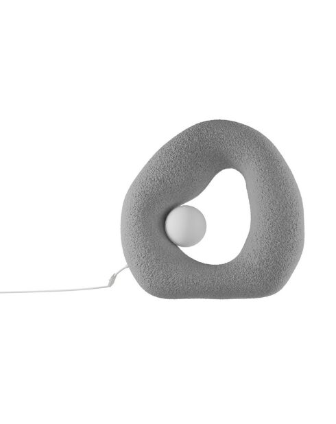 Lampe de Table Wabi Sabi Pond gris béton - 150x8 cm