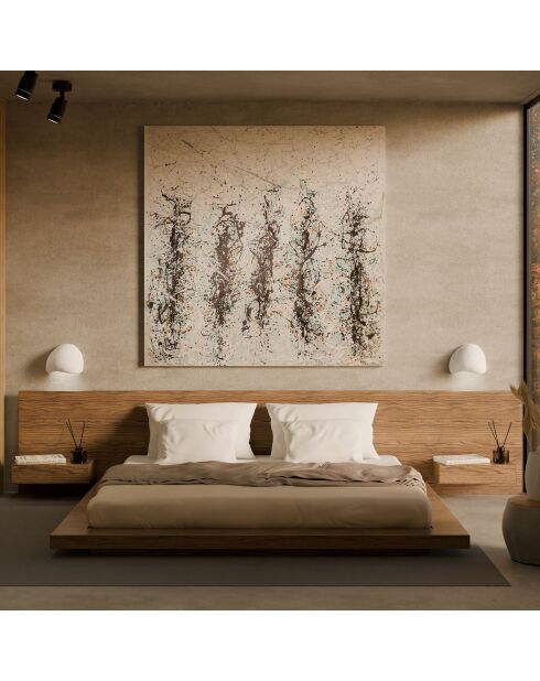2 Appliques murales Wabi Sabi Arcus blanches - 26x15x23 cm