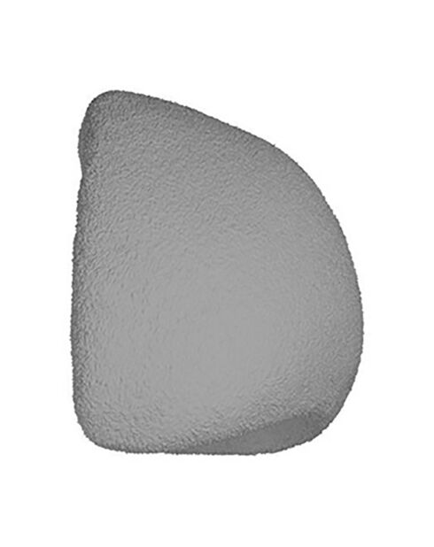 2 Appliques murales Wabi Sabi Arcus gris béton - 26x15x23 cm