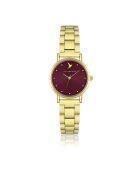 Montre en Acier dorée