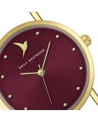 Montre en Acier dorée