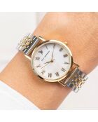 Montre en Acier argenté/doré