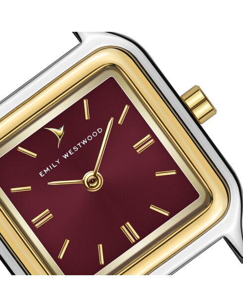 Montre en Acier argenté/doré