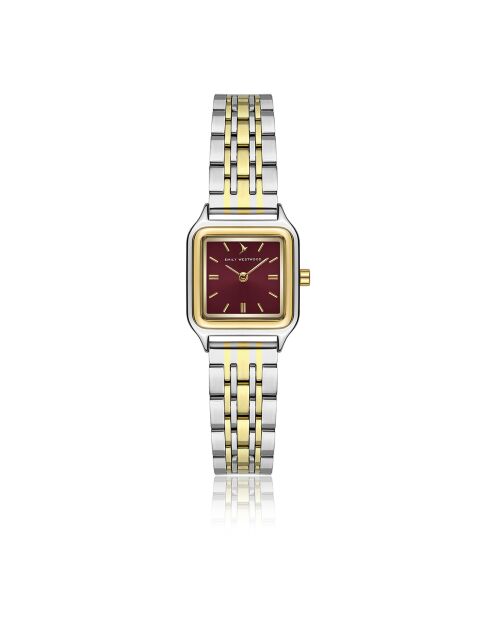 Montre en Acier argenté/doré