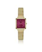 Montre en Acier mesh dorée