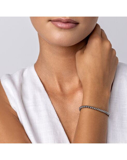 Bracelet Paris en Acier argenté