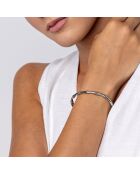 Bracciale Maren in acciaio argentato