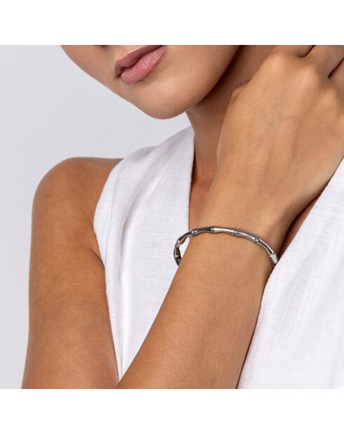 Bracelet Maren en Acier argenté