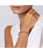 Bracciale Maren in acciaio argentato