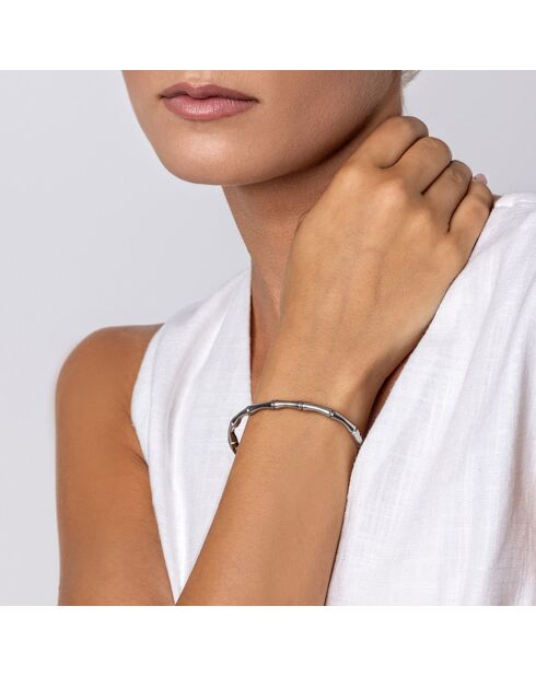 Bracelet Maren en Acier argenté