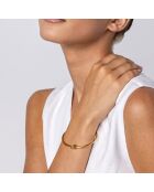 Veronica geelvergulde stalen armband