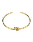 Veronica geelvergulde stalen armband