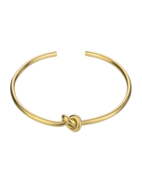 Veronica geelvergulde stalen armband