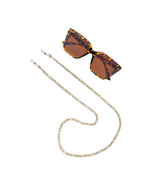 Chaîne de Lunettes Aurora dorée