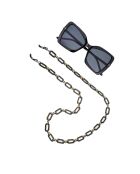 Chaîne de Lunettes Gianna noir/doré