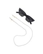 Chaîne de Lunettes Ella blanc/doré