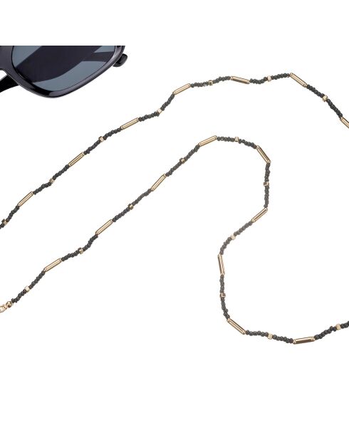 Chaîne de Lunettes Hazel noir/doré