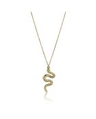 Collier Juliette en Acier plaqué Or jaune doré