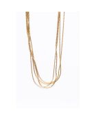 Collier Paislee en Acier plaqué Or jaune doré